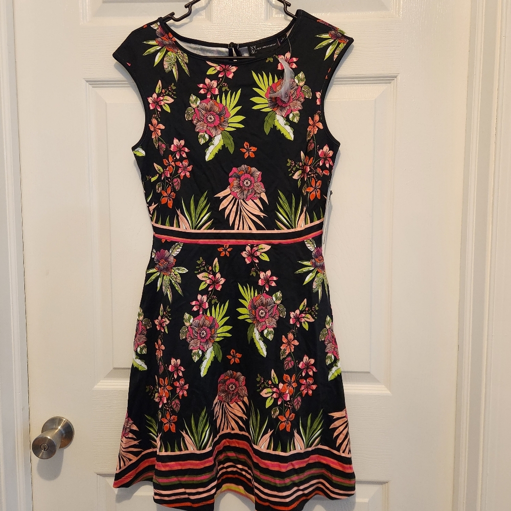 Floral Sleeveless Dress Size S